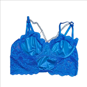 ❤️BOGO❤️Chains, Lace & Satin Bralette